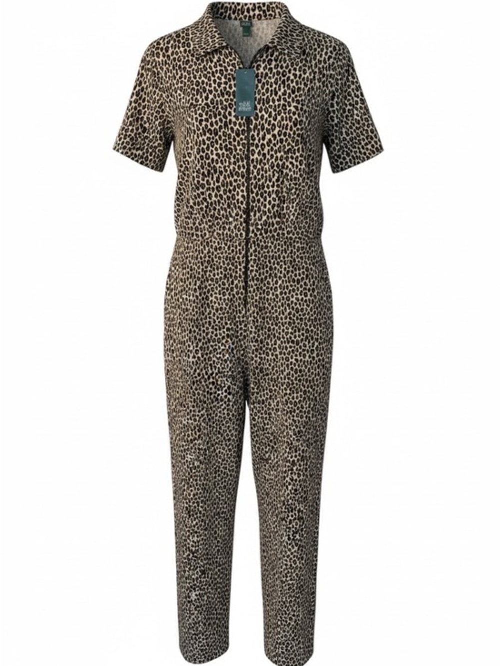wild fable Leopard-Print Kids One-Piece Bodysuit in Beige and Black